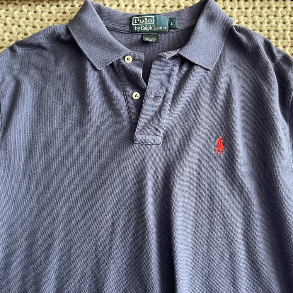 Blue Polo Tee